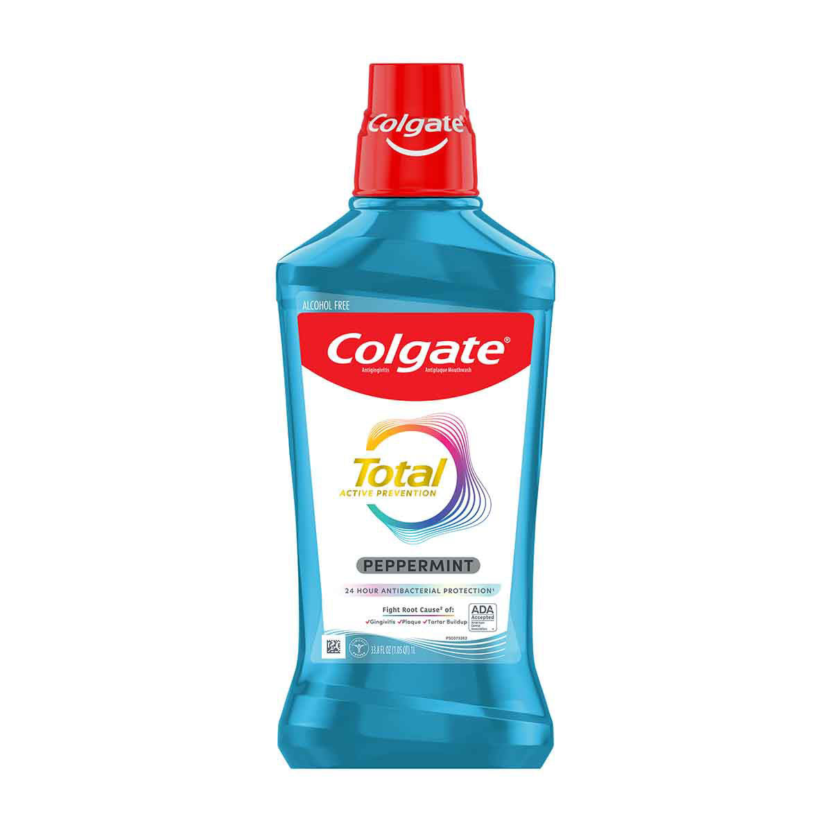 Colgate Total Advanced Pro-Shield Mouthwash, Peppermint Blast - 1 l