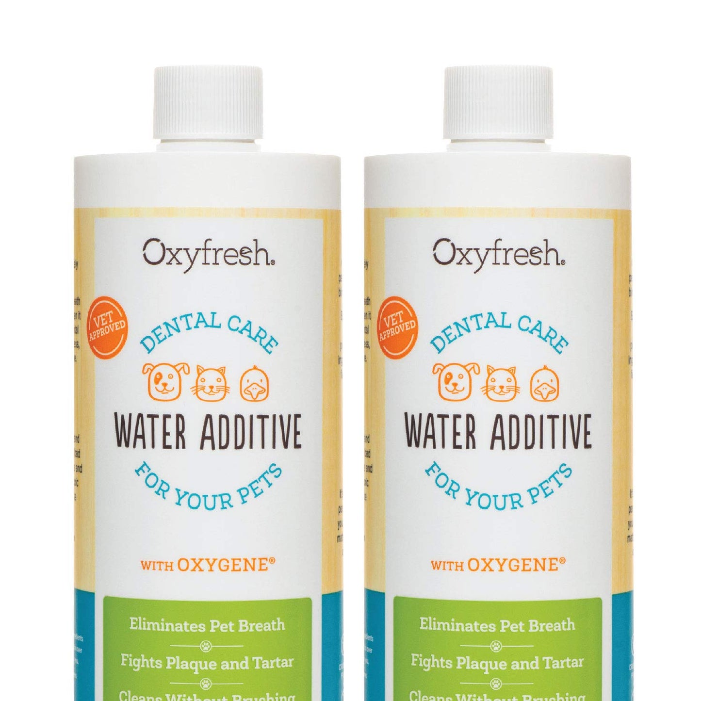 Oxyfresh Premium Pet Dental Care Solution Pet Water Additive: Best Way to Eliminate Bad Dog Breath and Cat Bad Breath - Fights Tartar & Plaque - So Easy, Just Add to Water! Vet Recommended 16 oz.