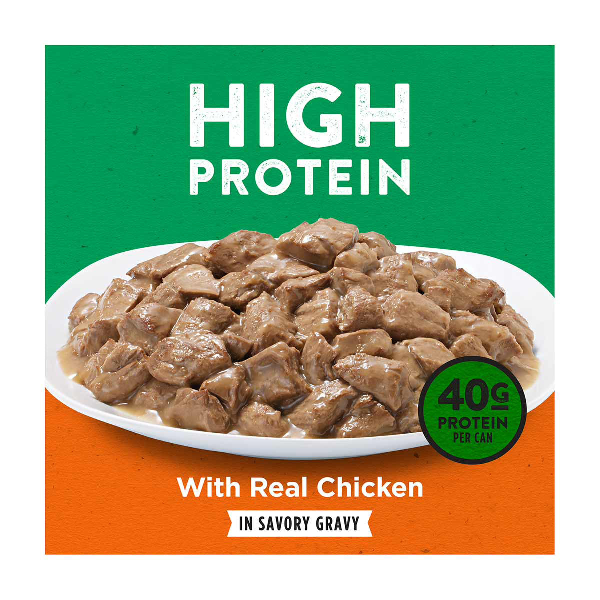 Purina Dog Chow High Protein Wet Dog Food With Real Chicken In Savory Gravy - 13 oz. Can