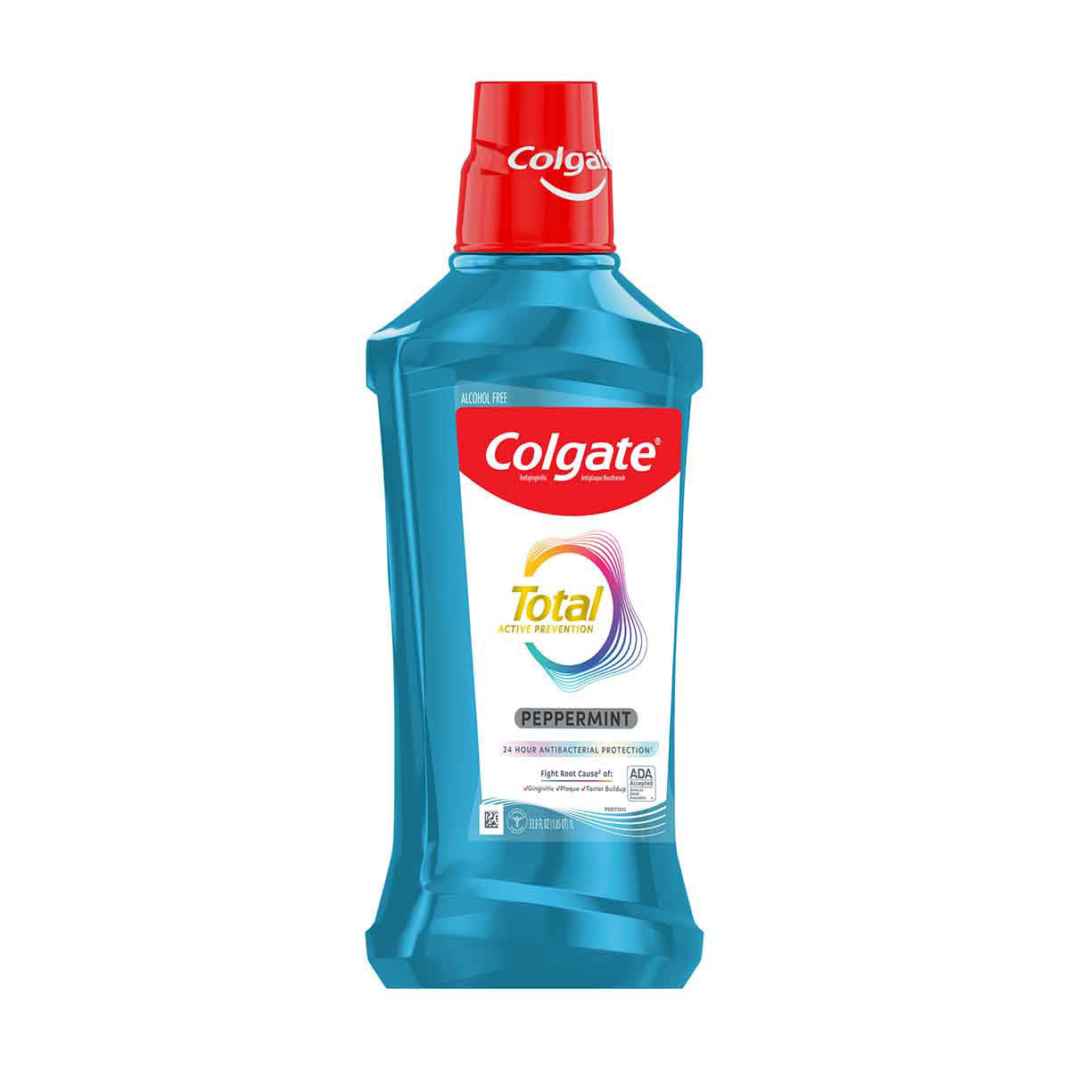 Colgate Total Advanced Pro-Shield Mouthwash, Peppermint Blast - 1 l