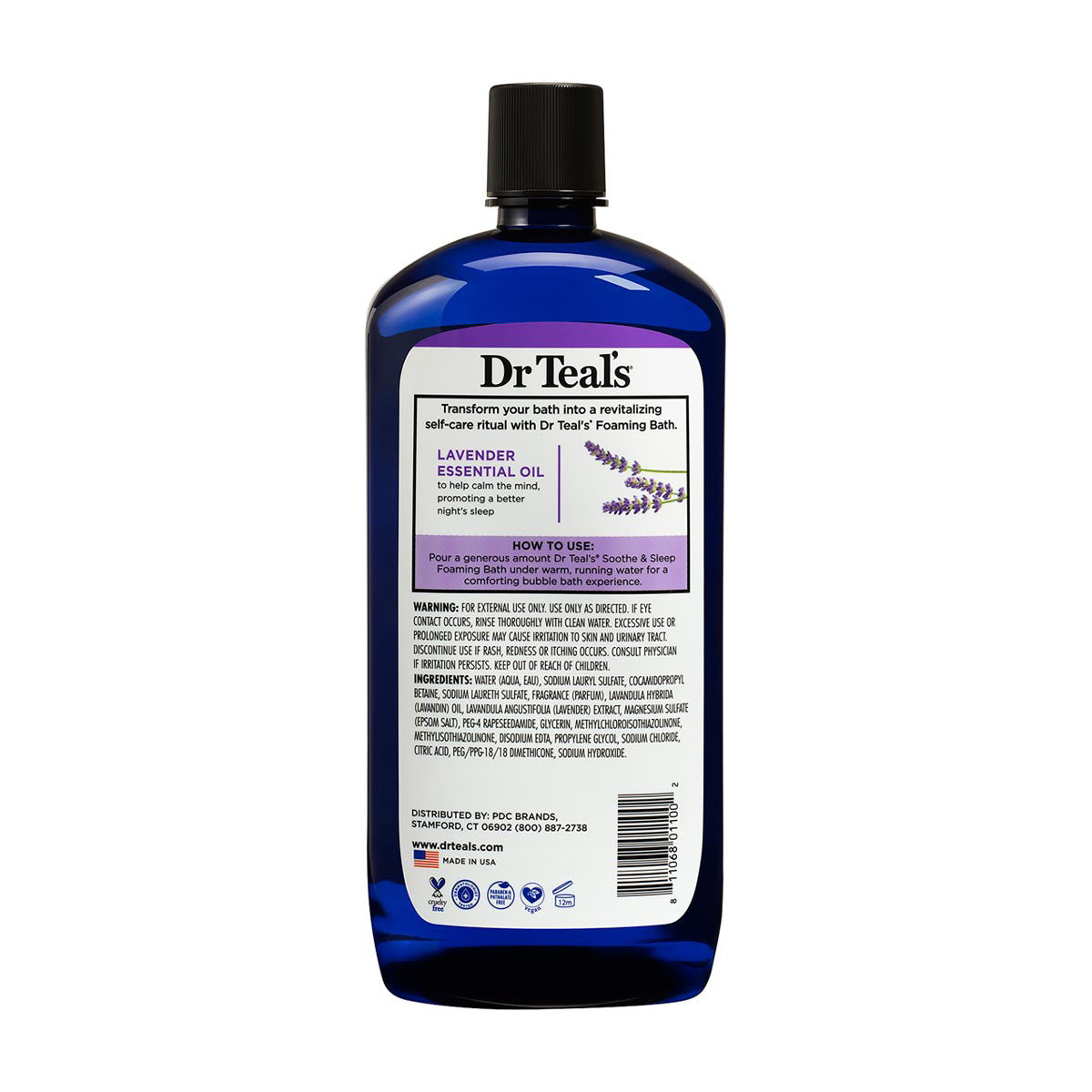 Dr Teal's Foaming Bath with Lavender 34 fl oz