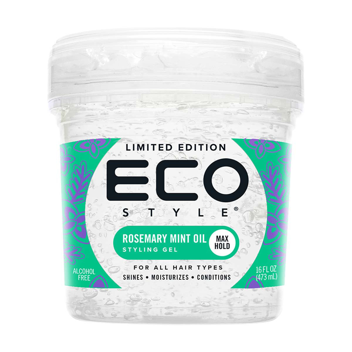 Eco Style Rosemary Mint Oil Styling Gel, 16 oz