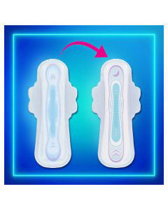 Always Ultra Thin Pads Size 4 Overnight Absorbency Unscented with Wings, 13 Count