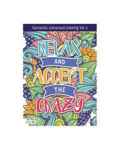 Bendon Sarcastic Advanced Coloring Book - Assorted