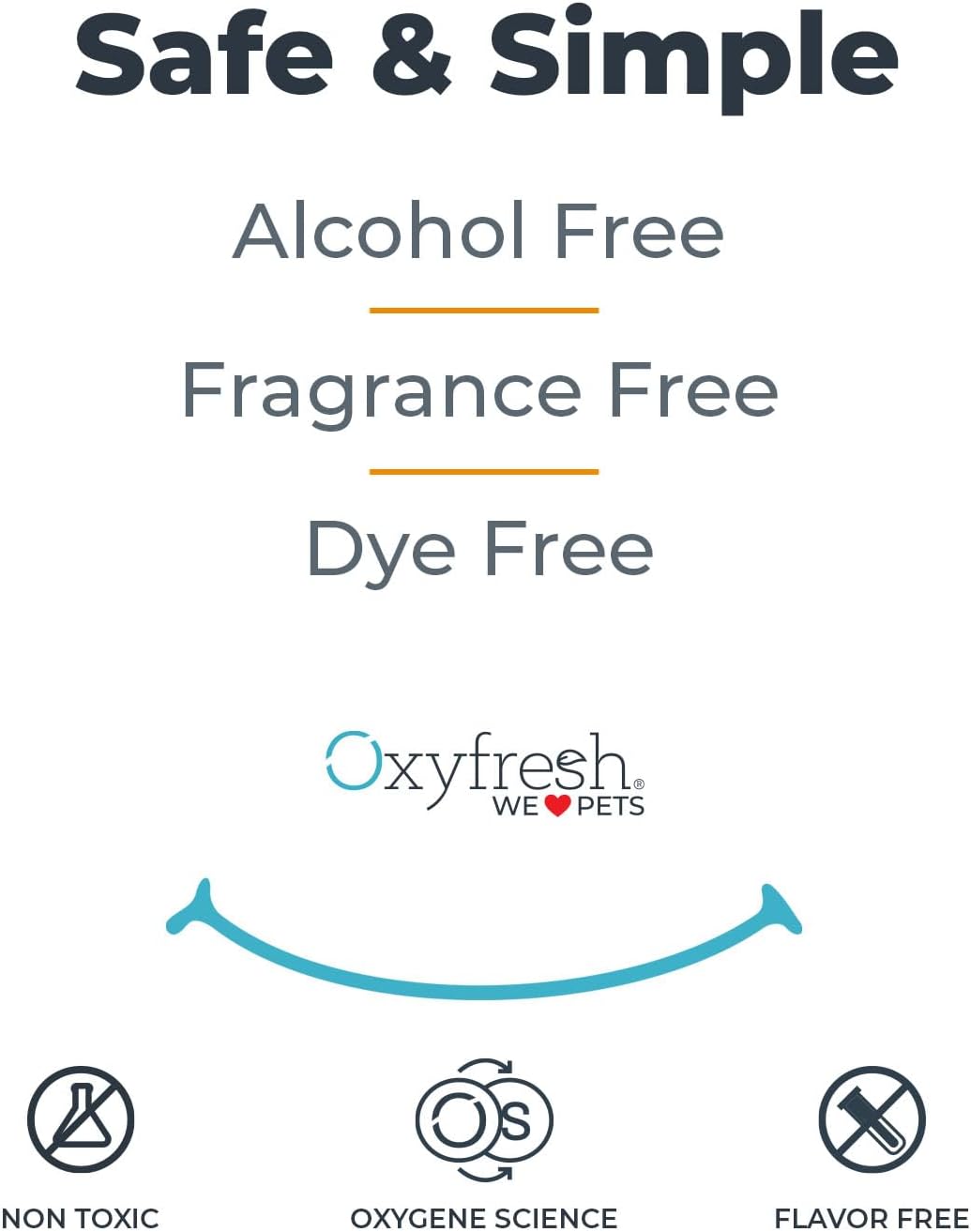 Oxyfresh Premium Pet Dental Care Solution Pet Water Additive: Best Way to Eliminate Bad Dog Breath and Cat Bad Breath - Fights Tartar & Plaque - So Easy, Just Add to Water! Vet Recommended 16 oz.