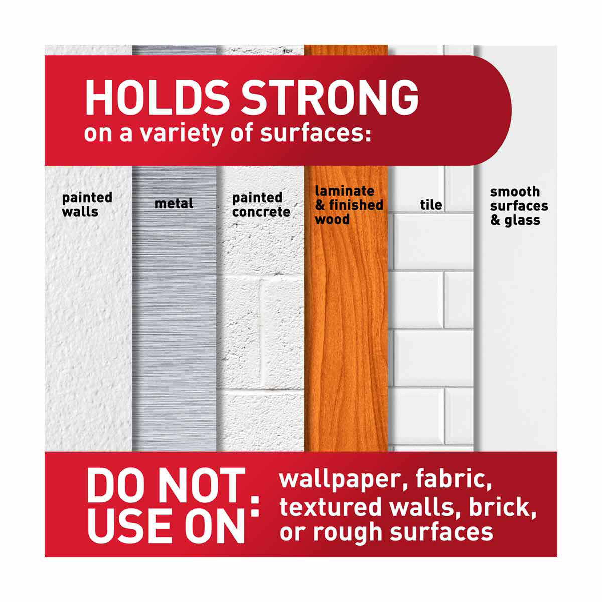 Command 5 lb White Picture Hanging Strips, 2 ct