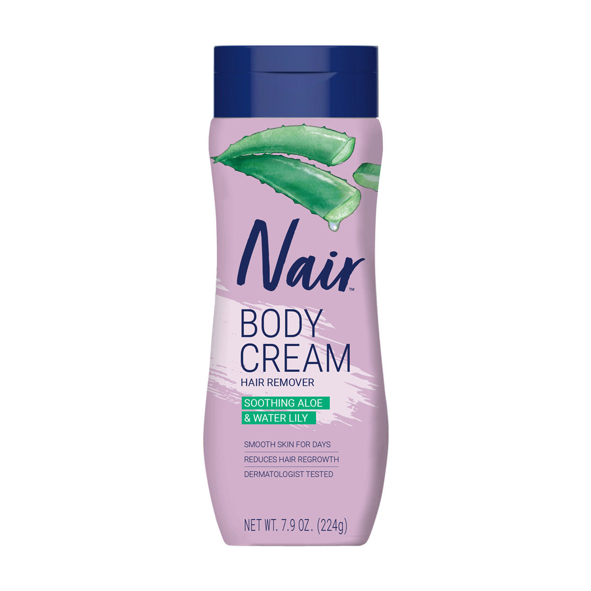Nair Body Cream Soothing Aloe & Water Lily Hair Remover, 7.9 oz