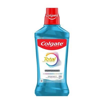 Colgate Total Advanced Pro-Shield Mouthwash, Peppermint Blast - 1 l