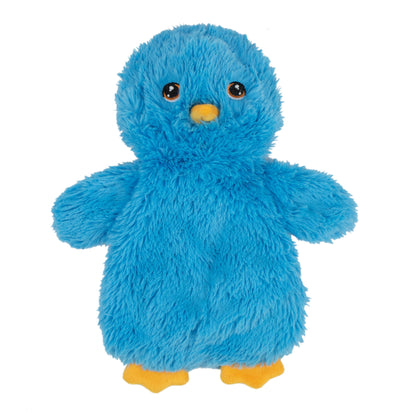 Best Pet Supplies Crinkle Dog Toy for Small, Medium, and Large Breeds, Cute No Stuffing Duck with Soft Squeaker, Fun for Indoor Puppies and Senior Pups, Plush No Mess Chew and Play - Yellow