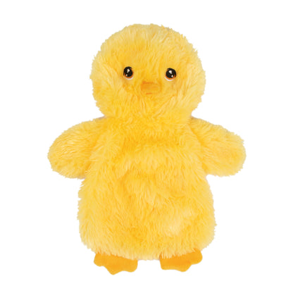 Best Pet Supplies Crinkle Dog Toy for Small, Medium, and Large Breeds, Cute No Stuffing Duck with Soft Squeaker, Fun for Indoor Puppies and Senior Pups, Plush No Mess Chew and Play - Yellow