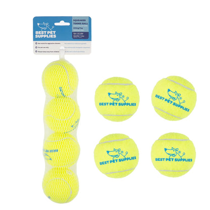 Best Pet Supplies Crinkle Dog Toy for Small, Medium, and Large Breeds, Cute No Stuffing Duck with Soft Squeaker, Fun for Indoor Puppies and Senior Pups, Plush No Mess Chew and Play - Yellow