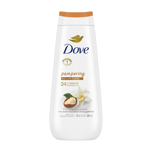 Dove Shea Butter and Vanilla Body Wash, 11 fl oz