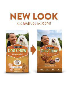 Purina Dog Chow Real Chicken & Beef Little Bites for Small Dogs, 4 lbs