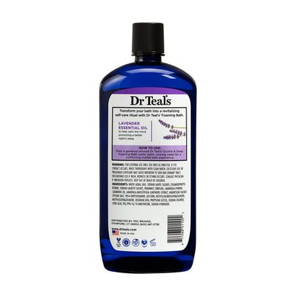 Dr Teal's Foaming Bath with Lavender 34 fl oz