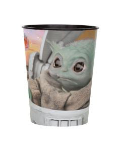 16 oz Star Wars The Mandalorian The Child Baby Yoda Plastic Cup