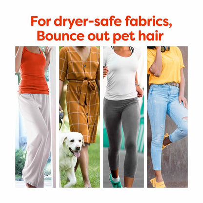 Bounce Pet Hair & Lint Guard Mega Sheets, Fresh Scent, 50 ct